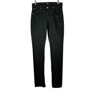 Hudson jeans mens 30 30x34 green denim Blake slim fit straight leg stretch